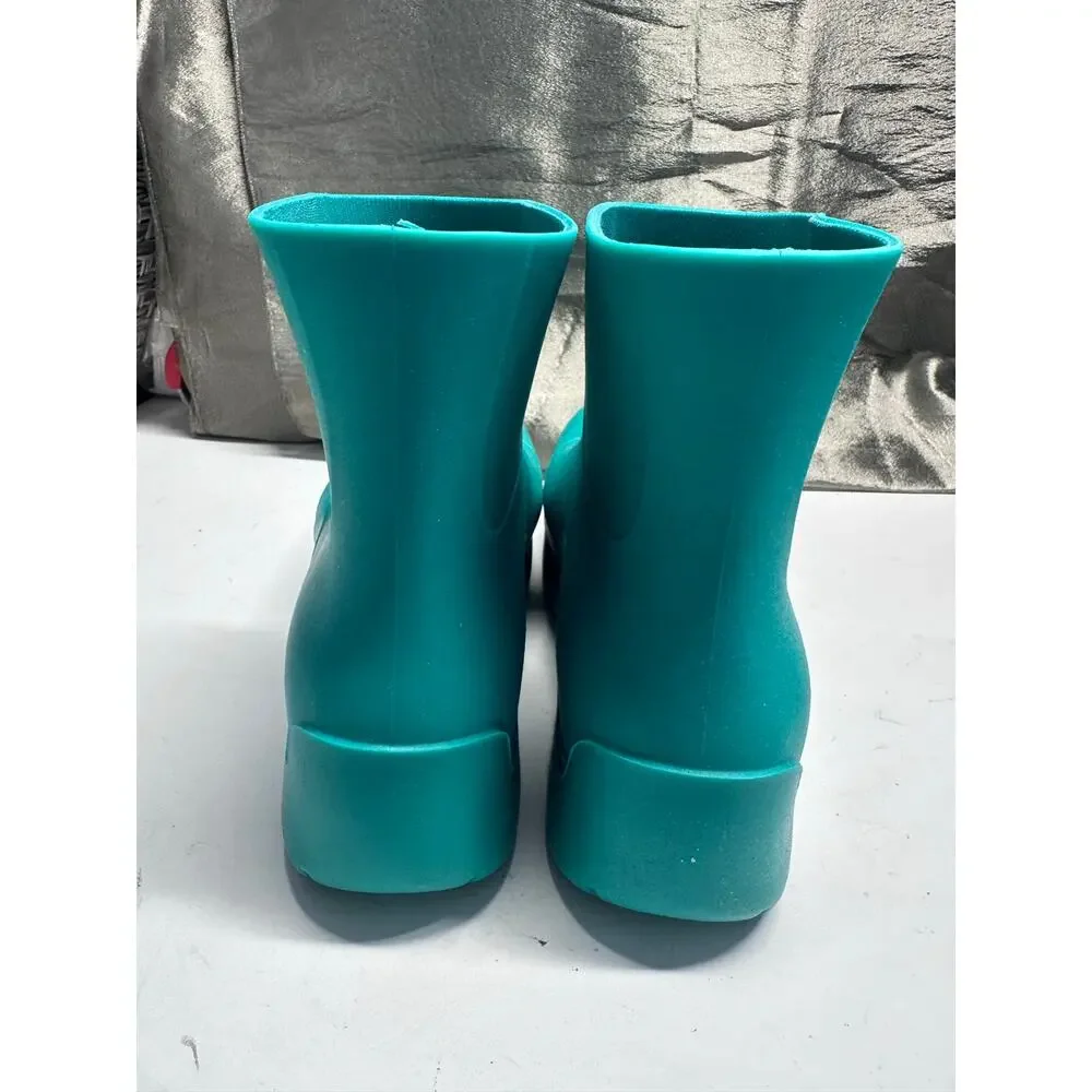 Bottega Veneta Puddle Ankle boots acid turquoise